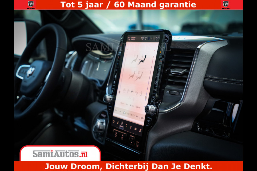 Dodge Ram 1500 Night Premium | Full Option | De Meest Luxe Pick-Up in zijn Klasse | Comfortabele Dubbele Cabine met Royale 5 Zitplaatsen | BPM vrij | Nu Leverbaar uit Voorraad | Voorraad Nr 2283 - 3326