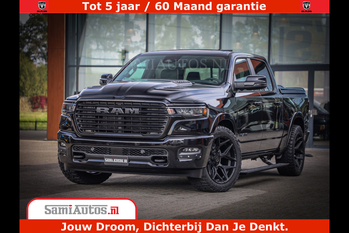 Dodge Ram 1500 Night Premium | Full Option | De Meest Luxe Pick-Up in zijn Klasse | Comfortabele Dubbele Cabine met Royale 5 Zitplaatsen | BPM vrij | Nu Leverbaar uit Voorraad | Voorraad Nr 2282 - 3332 Dodge Ram 1500 Night Premium | Full Option | De Meest Luxe Pick-Up in zijn Klasse | Comfortabele Dubbele Cabine met Royale 5 Zitplaatsen | BPM vrij | Nu Leverbaar uit Voorraad | Voorraad Nr 2282 - 3332