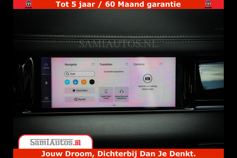 Dodge Ram 1500 Night Premium | Full Option | De Meest Luxe Pick-Up in zijn Klasse | Comfortabele Dubbele Cabine met Royale 5 Zitplaatsen | BPM vrij | Nu Leverbaar uit Voorraad | Voorraad Nr 2282 - 3332