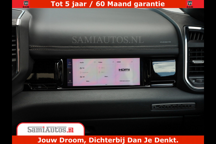 Dodge Ram 1500 Night Premium | Full Option | De Meest Luxe Pick-Up in zijn Klasse | Comfortabele Dubbele Cabine met Royale 5 Zitplaatsen | BPM vrij | Nu Leverbaar uit Voorraad | Voorraad Nr 2282 - 3332