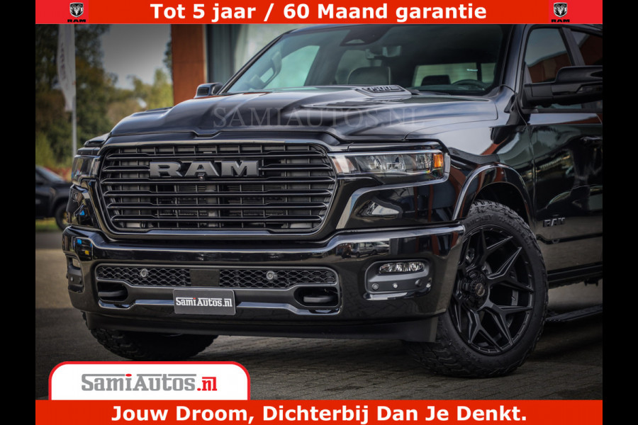 Dodge Ram 1500 Night Premium | Full Option | De Meest Luxe Pick-Up in zijn Klasse | Comfortabele Dubbele Cabine met Royale 5 Zitplaatsen | BPM vrij | Nu Leverbaar uit Voorraad | Voorraad Nr 2282 - 3332