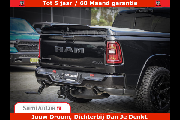 Dodge Ram 1500 Night Premium | Full Option | De Meest Luxe Pick-Up in zijn Klasse | Comfortabele Dubbele Cabine met Royale 5 Zitplaatsen | BPM vrij | Nu Leverbaar uit Voorraad | Voorraad Nr 2282 - 3332