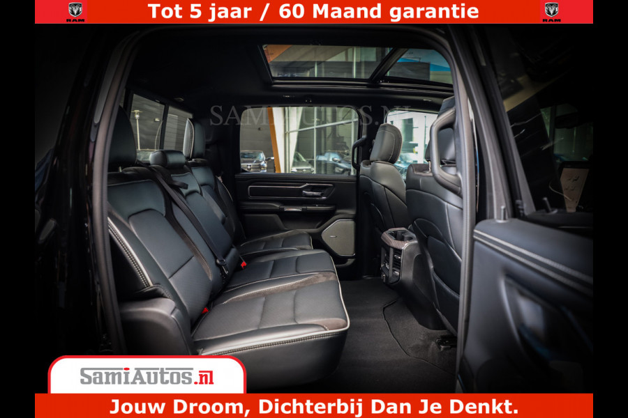 Dodge Ram 1500 Night Premium | Full Option | De Meest Luxe Pick-Up in zijn Klasse | Comfortabele Dubbele Cabine met Royale 5 Zitplaatsen | BPM vrij | Nu Leverbaar uit Voorraad | Voorraad Nr 2282 - 3332