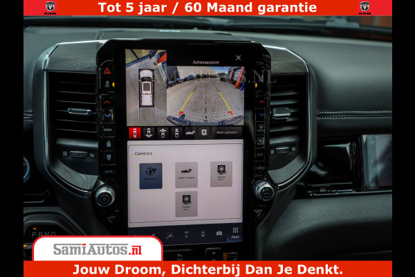 Dodge Ram 1500 Night Premium | Full Option | De Meest Luxe Pick-Up in zijn Klasse | Comfortabele Dubbele Cabine met Royale 5 Zitplaatsen | BPM vrij | Nu Leverbaar uit Voorraad | Voorraad Nr 2282 - 3332