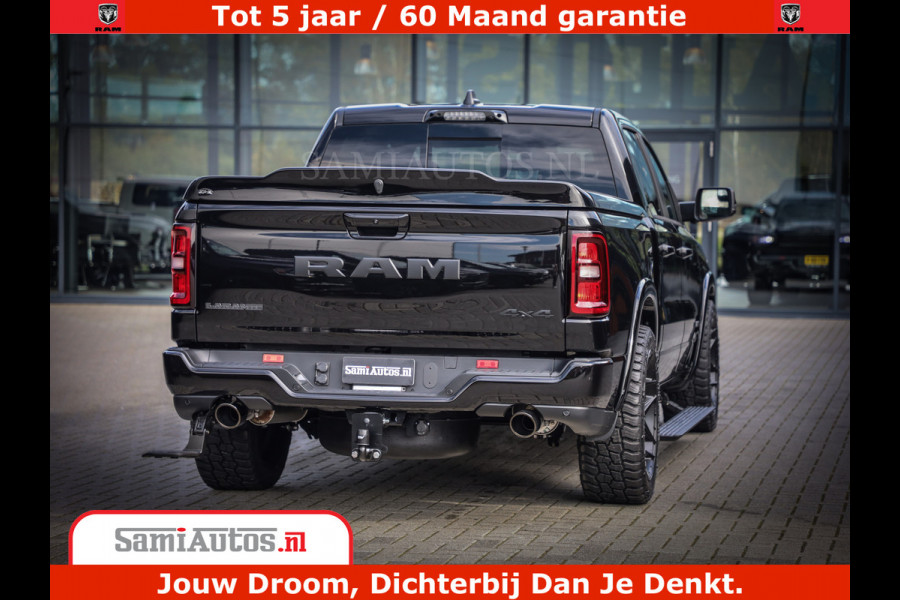 Dodge Ram 1500 Night Premium | Full Option | De Meest Luxe Pick-Up in zijn Klasse | Comfortabele Dubbele Cabine met Royale 5 Zitplaatsen | BPM vrij | Nu Leverbaar uit Voorraad | Voorraad Nr 2282 - 3332