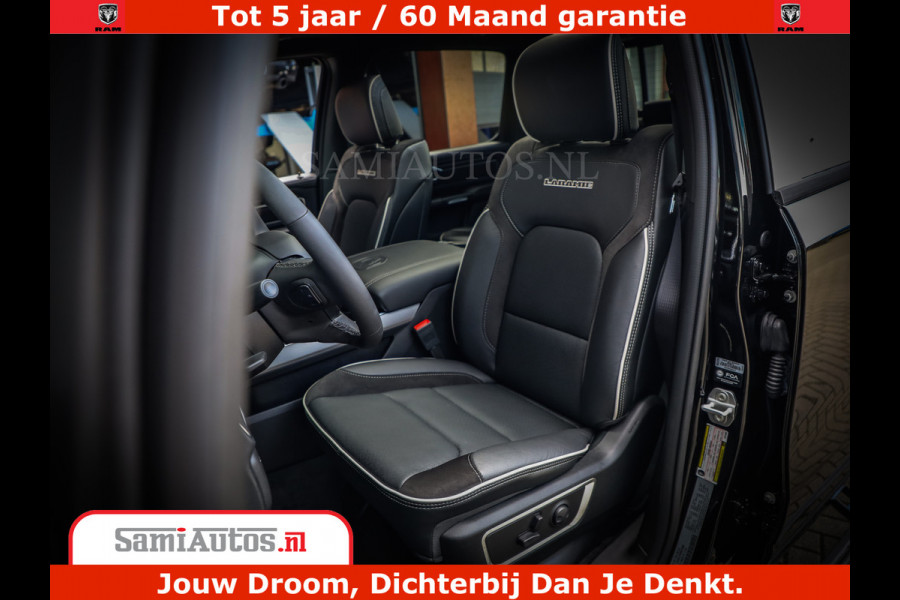 Dodge Ram 1500 Night Premium | Full Option | De Meest Luxe Pick-Up in zijn Klasse | Comfortabele Dubbele Cabine met Royale 5 Zitplaatsen | BPM vrij | Nu Leverbaar uit Voorraad | Voorraad Nr 2282 - 3332