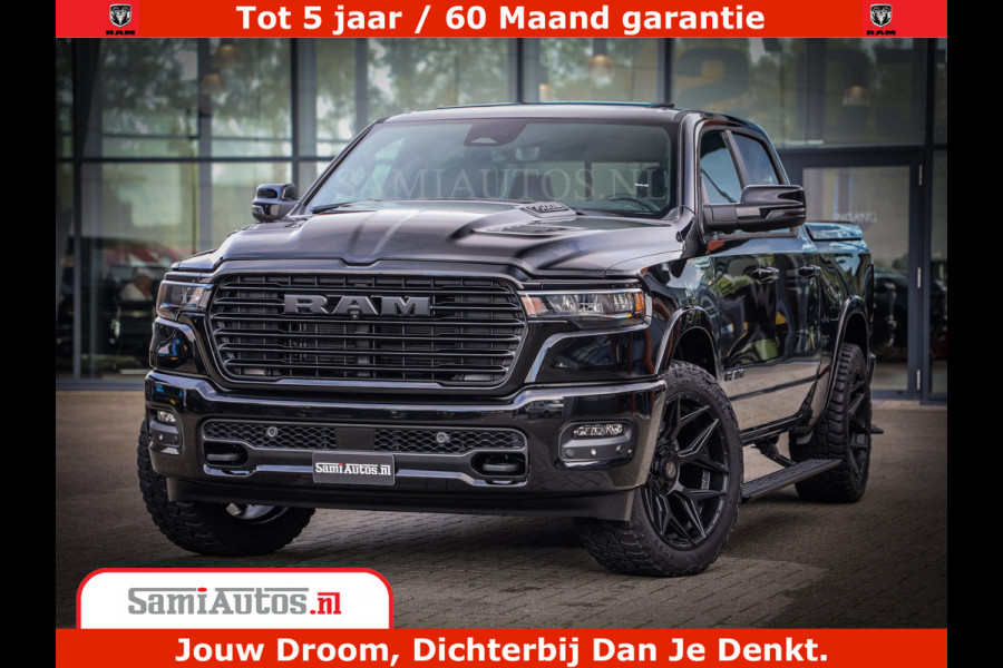 Dodge Ram 1500 Night Premium | Full Option | De Meest Luxe Pick-Up in zijn Klasse | Comfortabele Dubbele Cabine met Royale 5 Zitplaatsen | BPM vrij | Nu Leverbaar uit Voorraad | Voorraad Nr 2282 - 3332