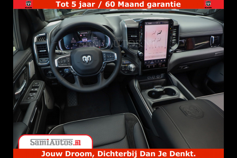 Dodge Ram 1500 Night Premium | Full Option | De Meest Luxe Pick-Up in zijn Klasse | Comfortabele Dubbele Cabine met Royale 5 Zitplaatsen | BPM vrij | Nu Leverbaar uit Voorraad | Voorraad Nr 2282 - 3332