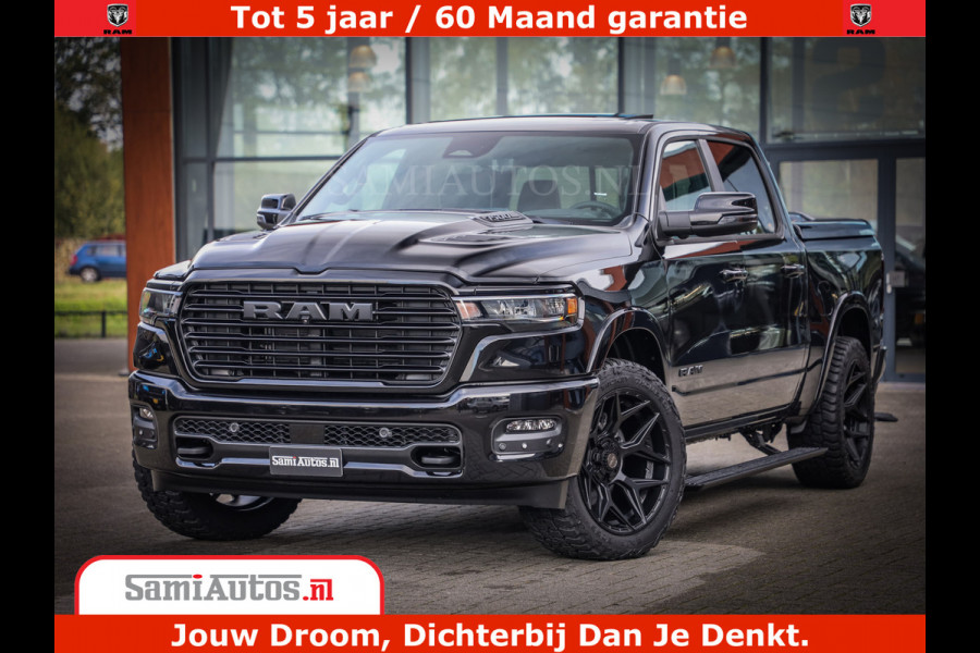Dodge Ram 1500 Night Premium | Full Option | De Meest Luxe Pick-Up in zijn Klasse | Comfortabele Dubbele Cabine met Royale 5 Zitplaatsen | BPM vrij | Nu Leverbaar uit Voorraad | Voorraad Nr 2282 - 3332