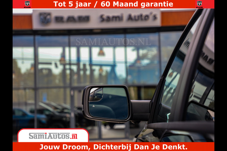 Dodge Ram 1500 Night Premium | Full Option | De Meest Luxe Pick-Up in zijn Klasse | Comfortabele Dubbele Cabine met Royale 5 Zitplaatsen | BPM vrij | Nu Leverbaar uit Voorraad | Voorraad Nr 2282 - 3332