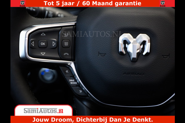 Dodge Ram 1500 Night Premium | Full Option | De Meest Luxe Pick-Up in zijn Klasse | Comfortabele Dubbele Cabine met Royale 5 Zitplaatsen | BPM vrij | Nu Leverbaar uit Voorraad | Voorraad Nr 2282 - 3332