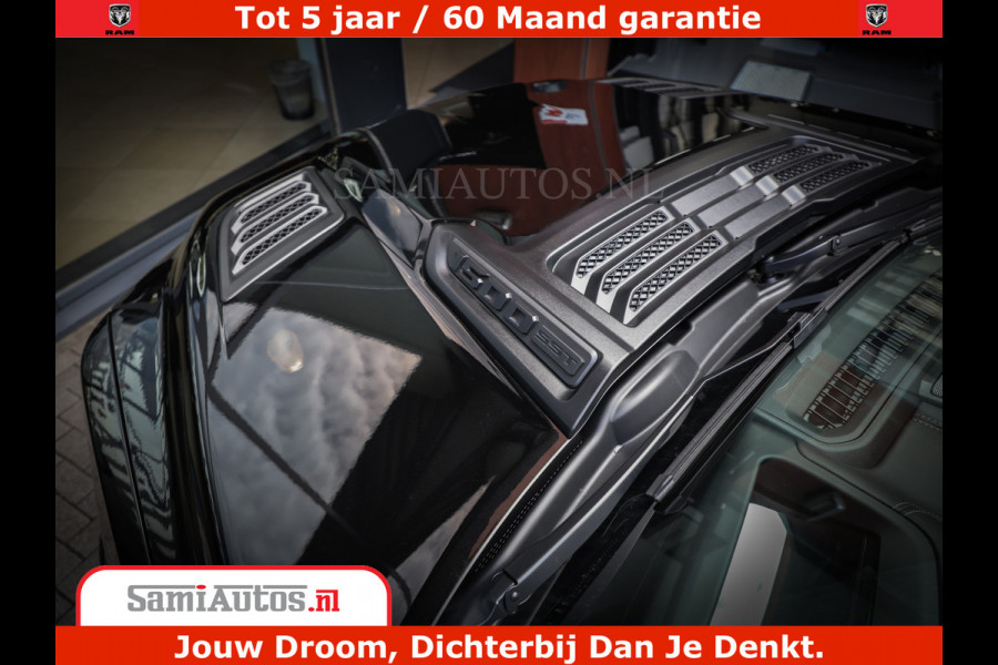 Dodge Ram 1500 Night Premium | Full Option | De Meest Luxe Pick-Up in zijn Klasse | Comfortabele Dubbele Cabine met Royale 5 Zitplaatsen | BPM vrij | Nu Leverbaar uit Voorraad | Voorraad Nr 2282 - 3332