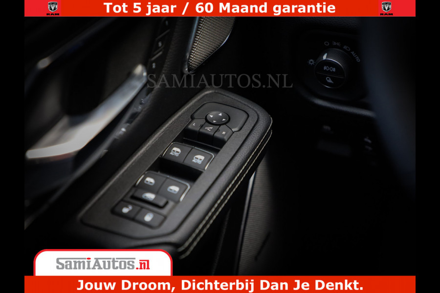Dodge Ram 1500 Night Premium | Full Option | De Meest Luxe Pick-Up in zijn Klasse | Comfortabele Dubbele Cabine met Royale 5 Zitplaatsen | BPM vrij | Nu Leverbaar uit Voorraad | Voorraad Nr 2282 - 3332