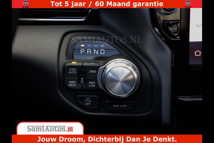 Dodge Ram 1500 Night Premium | Full Option | De Meest Luxe Pick-Up in zijn Klasse | Comfortabele Dubbele Cabine met Royale 5 Zitplaatsen | BPM vrij | Nu Leverbaar uit Voorraad | Voorraad Nr 2282 - 3332