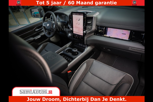Dodge Ram 1500 Night Premium | Full Option | De Meest Luxe Pick-Up in zijn Klasse | Comfortabele Dubbele Cabine met Royale 5 Zitplaatsen | BPM vrij | Nu Leverbaar uit Voorraad | Voorraad Nr 2282 - 3332