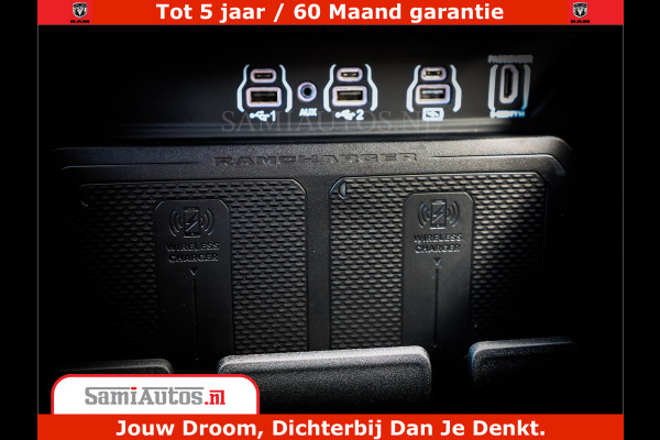 Dodge Ram 1500 Night Premium | Full Option | De Meest Luxe Pick-Up in zijn Klasse | Comfortabele Dubbele Cabine met Royale 5 Zitplaatsen | BPM vrij | Nu Leverbaar uit Voorraad | Voorraad Nr 2282 - 3332