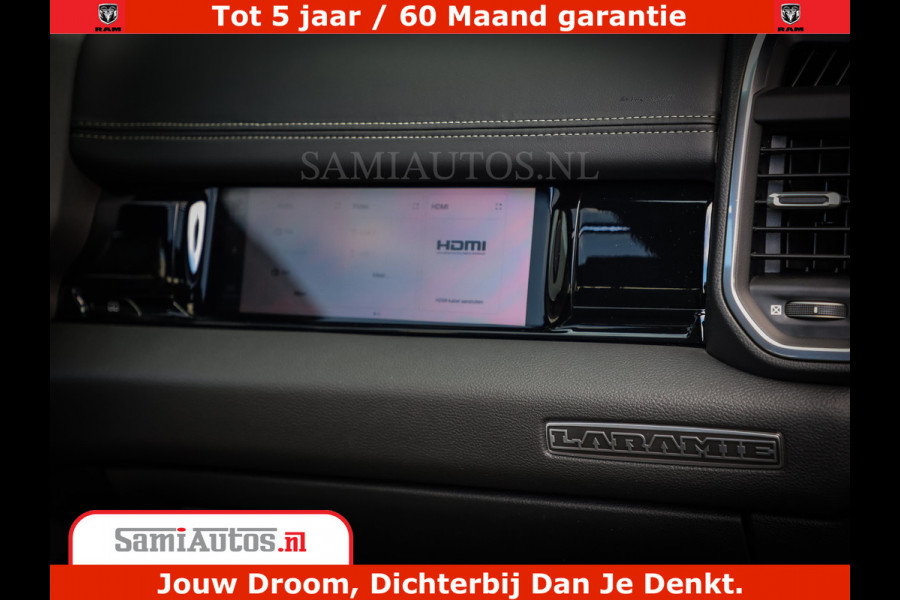 Dodge Ram 1500 Night Premium | Full Option | De Meest Luxe Pick-Up in zijn Klasse | Comfortabele Dubbele Cabine met Royale 5 Zitplaatsen | BPM vrij | Nu Leverbaar uit Voorraad | Voorraad Nr 2282 - 3332