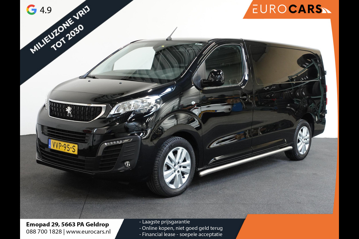 Peugeot Expert 2.0 BlueHDI 180pk Automaat Long L3 Premium 3-zits Cruise Control Airco App-Connect LM Velgen Trekgewicht 2500kg Peugeot Expert 2.0 BlueHDI 180pk Automaat Long L3 Premium 3-zits Cruise Control Airco App-Connect LM Velgen Trekgewicht 2500kg
