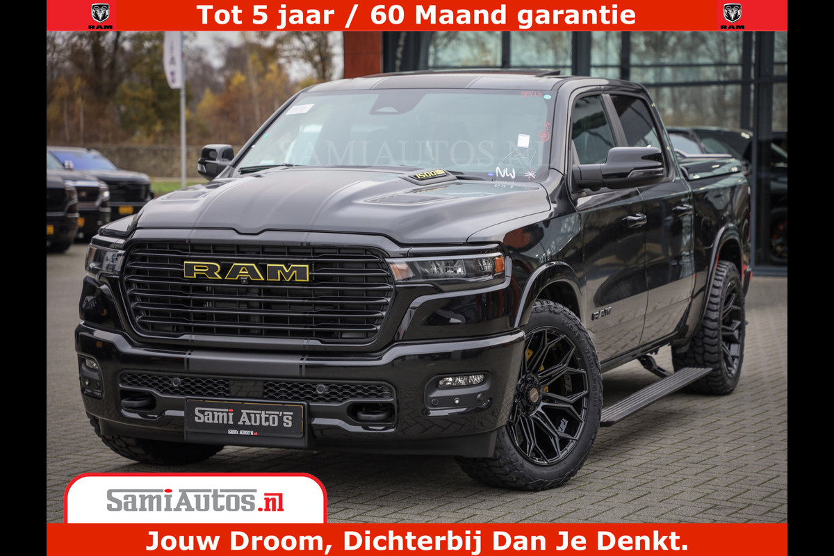 Dodge Ram 1500 Night Premium | Full Option | De Meest Luxe Pick-Up in zijn Klasse | Comfortabele Dubbele Cabine met Royale 5 Zitplaatsen | BPM vrij | Nu Leverbaar uit Voorraad | Voorraad Nr 2288 - 4952 Dodge Ram 1500 Night Premium | Full Option | De Meest Luxe Pick-Up in zijn Klasse | Comfortabele Dubbele Cabine met Royale 5 Zitplaatsen | BPM vrij | Nu Leverbaar uit Voorraad | Voorraad Nr 2288 - 4952