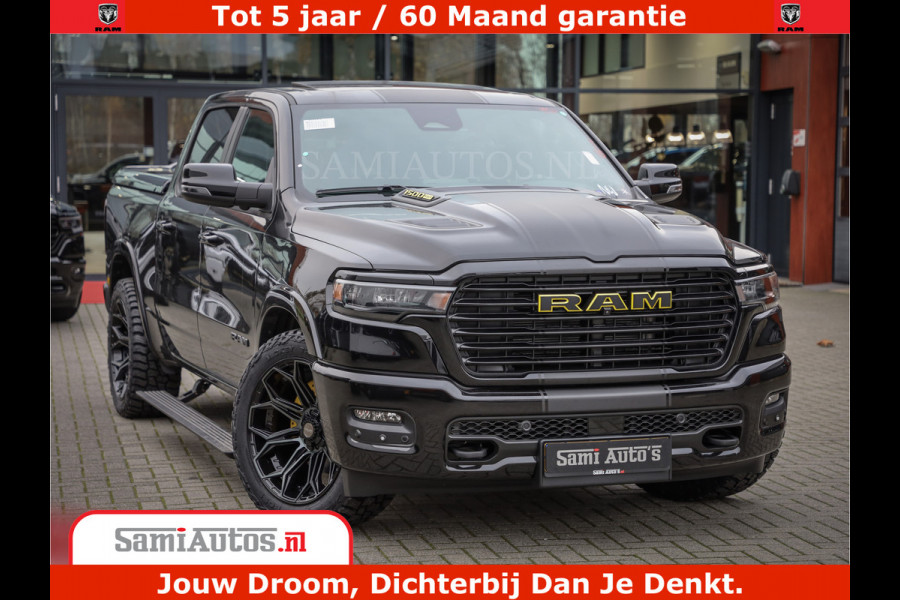 Dodge Ram 1500 Night Premium | Full Option | De Meest Luxe Pick-Up in zijn Klasse | Comfortabele Dubbele Cabine met Royale 5 Zitplaatsen | BPM vrij | Nu Leverbaar uit Voorraad | Voorraad Nr 2288 - 4952