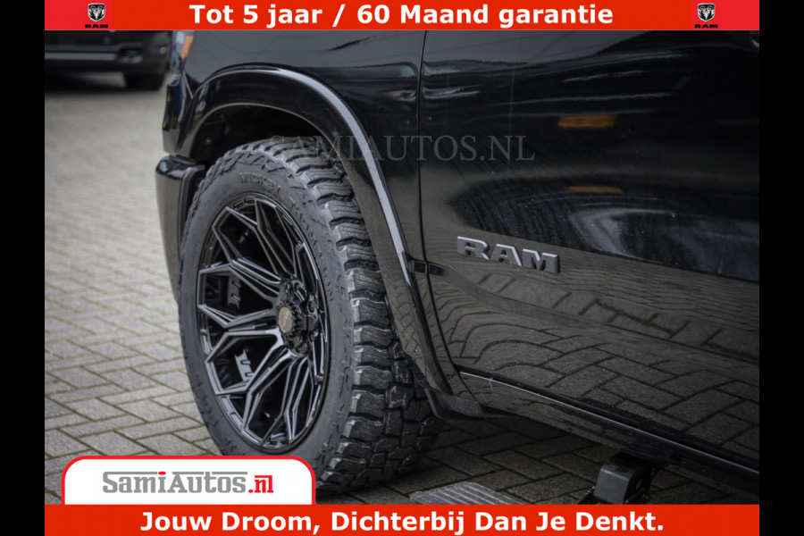 Dodge Ram 1500 Night Premium | Full Option | De Meest Luxe Pick-Up in zijn Klasse | Comfortabele Dubbele Cabine met Royale 5 Zitplaatsen | BPM vrij | Nu Leverbaar uit Voorraad | Voorraad Nr 2288 - 4952