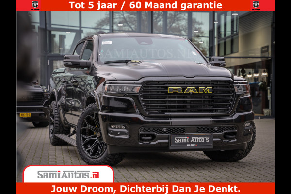 Dodge Ram 1500 Night Premium | Full Option | De Meest Luxe Pick-Up in zijn Klasse | Comfortabele Dubbele Cabine met Royale 5 Zitplaatsen | BPM vrij | Nu Leverbaar uit Voorraad | Voorraad Nr 2288 - 4952