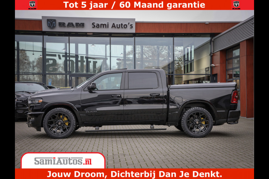 Dodge Ram 1500 Night Premium | Full Option | De Meest Luxe Pick-Up in zijn Klasse | Comfortabele Dubbele Cabine met Royale 5 Zitplaatsen | BPM vrij | Nu Leverbaar uit Voorraad | Voorraad Nr 2288 - 4952