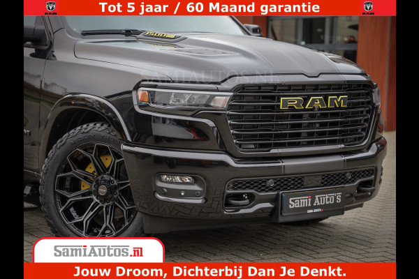 Dodge Ram 1500 Night Premium | Full Option | De Meest Luxe Pick-Up in zijn Klasse | Comfortabele Dubbele Cabine met Royale 5 Zitplaatsen | BPM vrij | Nu Leverbaar uit Voorraad | Voorraad Nr 2288 - 4952