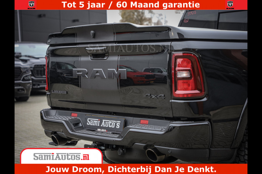 Dodge Ram 1500 Night Premium | Full Option | De Meest Luxe Pick-Up in zijn Klasse | Comfortabele Dubbele Cabine met Royale 5 Zitplaatsen | BPM vrij | Nu Leverbaar uit Voorraad | Voorraad Nr 2288 - 4952