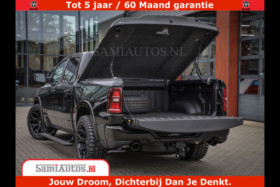 Dodge Ram 1500 Night Premium | Full Option | De Meest Luxe Pick-Up in zijn Klasse | Comfortabele Dubbele Cabine met Royale 5 Zitplaatsen | BPM vrij | Nu Leverbaar uit Voorraad | Voorraad Nr 2288 - 4952