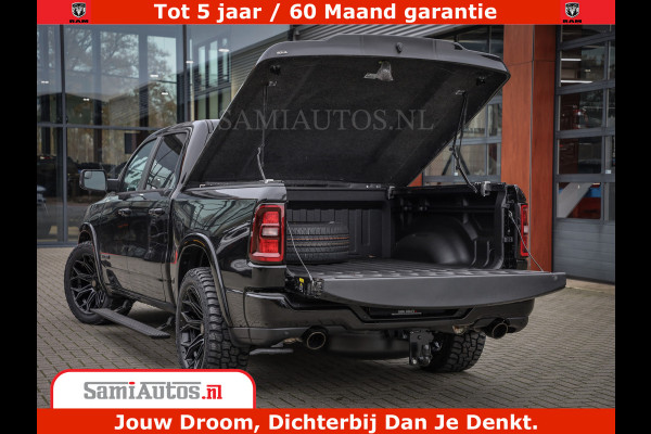 Dodge Ram 1500 Night Premium | Full Option | De Meest Luxe Pick-Up in zijn Klasse | Comfortabele Dubbele Cabine met Royale 5 Zitplaatsen | BPM vrij | Nu Leverbaar uit Voorraad | Voorraad Nr 2288 - 4952