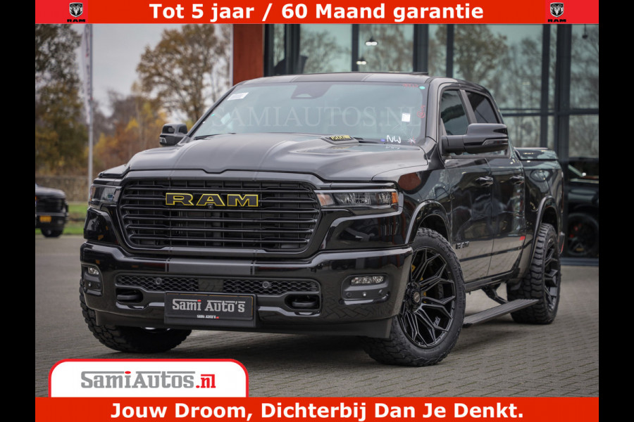 Dodge Ram 1500 Night Premium | Full Option | De Meest Luxe Pick-Up in zijn Klasse | Comfortabele Dubbele Cabine met Royale 5 Zitplaatsen | BPM vrij | Nu Leverbaar uit Voorraad | Voorraad Nr 2288 - 4952