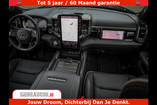 Dodge Ram 1500 Limited Night High Output 540HP 706Nm | Massage + Full Option | De Meest Luxe en Volle Pick-Up in zijn Klasse | Comfortabele Dubbele Cabine met Royale 5 Zitplaatsen | BPM vrij | Nu Leverbaar uit Voorraad | Voorraad Nr 2334 - 5409