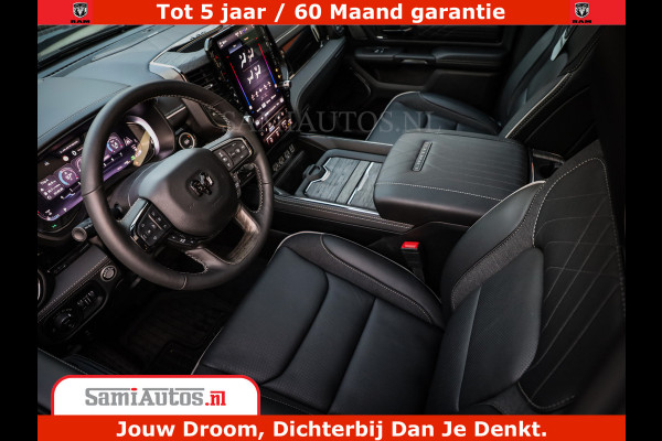 Dodge Ram 1500 Limited Night High Output 540HP 706Nm | Massage + Full Option | De Meest Luxe en Volle Pick-Up in zijn Klasse | Comfortabele Dubbele Cabine met Royale 5 Zitplaatsen | BPM vrij | Nu Leverbaar uit Voorraad | Voorraad Nr 2320 - 5138