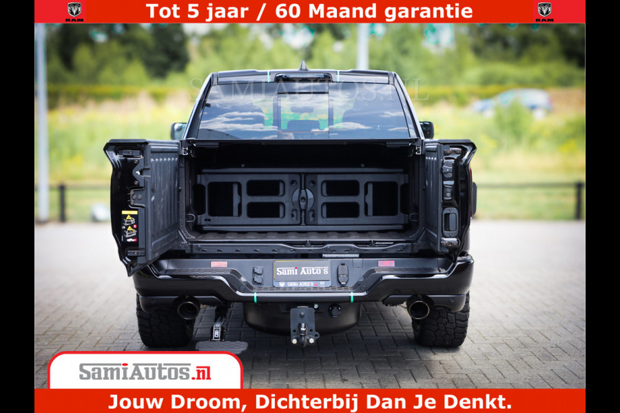Dodge Ram 1500 Limited Night High Output 540HP 706Nm | Massage + Full Option | De Meest Luxe en Volle Pick-Up in zijn Klasse | Comfortabele Dubbele Cabine met Royale 5 Zitplaatsen | BPM vrij | Nu Leverbaar uit Voorraad | Voorraad Nr 2320 - 5138
