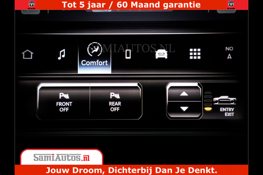 Dodge Ram 1500 Limited Night High Output 540HP 706Nm | Massage + Full Option | De Meest Luxe en Volle Pick-Up in zijn Klasse | Comfortabele Dubbele Cabine met Royale 5 Zitplaatsen | BPM vrij | Nu Leverbaar uit Voorraad | Voorraad Nr 2320 - 5138