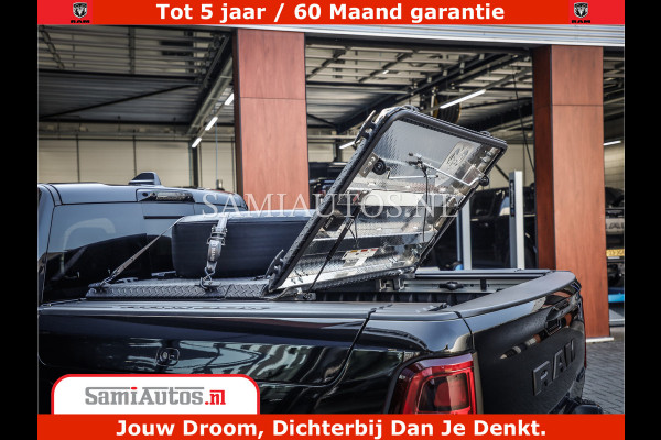 Dodge Ram 1500 Limited Night High Output 540HP 706Nm | Massage + Full Option | De Meest Luxe en Volle Pick-Up in zijn Klasse | Comfortabele Dubbele Cabine met Royale 5 Zitplaatsen | BPM vrij | Nu Leverbaar uit Voorraad | Voorraad Nr 2320 - 5138