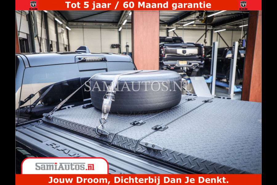 Dodge Ram 1500 Limited Night High Output 540HP 706Nm | Massage + Full Option | De Meest Luxe en Volle Pick-Up in zijn Klasse | Comfortabele Dubbele Cabine met Royale 5 Zitplaatsen | BPM vrij | Nu Leverbaar uit Voorraad | Voorraad Nr 2320 - 5138