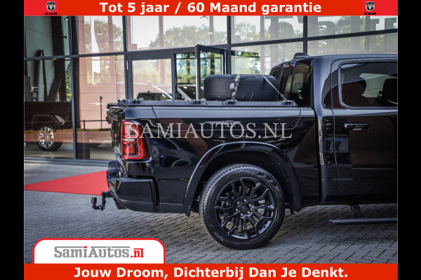 Dodge Ram 1500 Limited Night High Output 540HP 706Nm | Massage + Full Option | De Meest Luxe en Volle Pick-Up in zijn Klasse | Comfortabele Dubbele Cabine met Royale 5 Zitplaatsen | BPM vrij | Nu Leverbaar uit Voorraad | Voorraad Nr 2320 - 5138