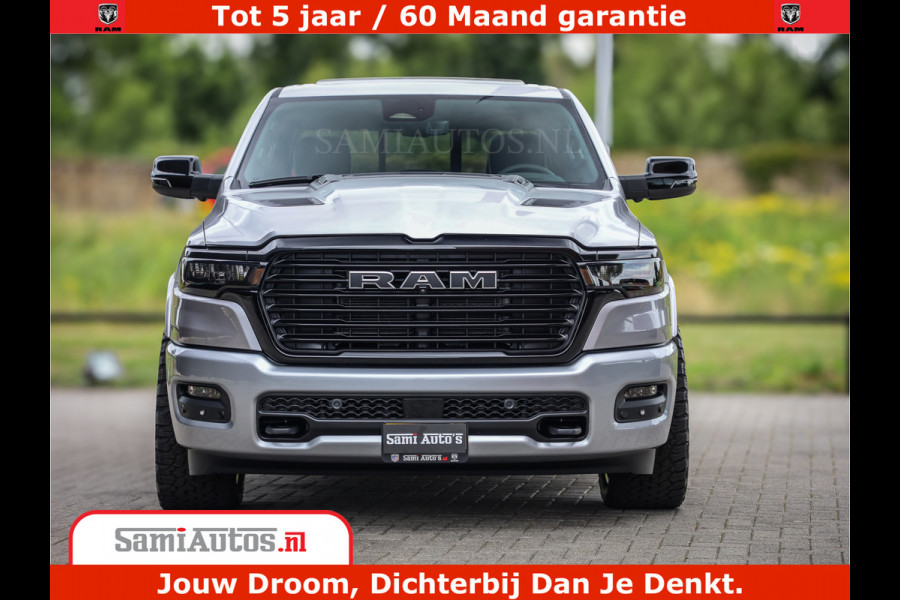 Dodge Ram 1500 Night Premium | Full Option | De Meest Luxe Pick-Up in zijn Klasse | Comfortabele Dubbele Cabine met Royale 5 Zitplaatsen | BPM vrij | Nu Leverbaar uit Voorraad | Voorraad Nr 2215 - 4984