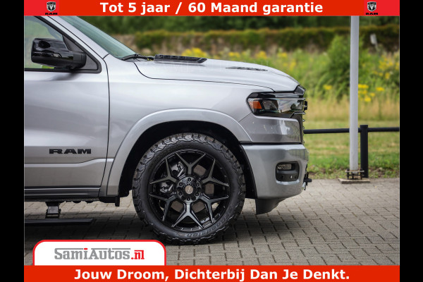 Dodge Ram 1500 Night Premium | Full Option | De Meest Luxe Pick-Up in zijn Klasse | Comfortabele Dubbele Cabine met Royale 5 Zitplaatsen | BPM vrij | Nu Leverbaar uit Voorraad | Voorraad Nr 2215 - 4984