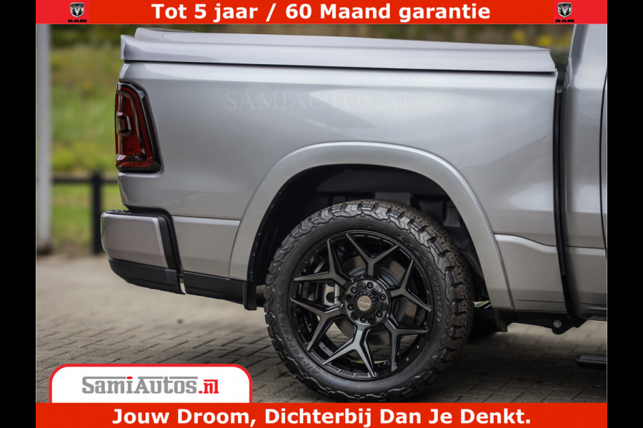 Dodge Ram 1500 Night Premium | Full Option | De Meest Luxe Pick-Up in zijn Klasse | Comfortabele Dubbele Cabine met Royale 5 Zitplaatsen | BPM vrij | Nu Leverbaar uit Voorraad | Voorraad Nr 2215 - 4984