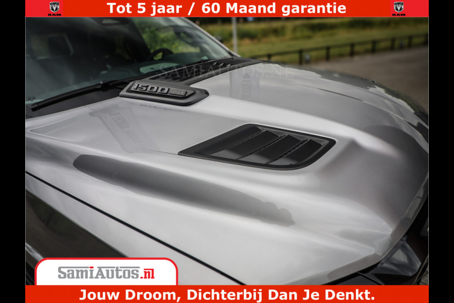 Dodge Ram 1500 Night Premium | Full Option | De Meest Luxe Pick-Up in zijn Klasse | Comfortabele Dubbele Cabine met Royale 5 Zitplaatsen | BPM vrij | Nu Leverbaar uit Voorraad | Voorraad Nr 2215 - 4984