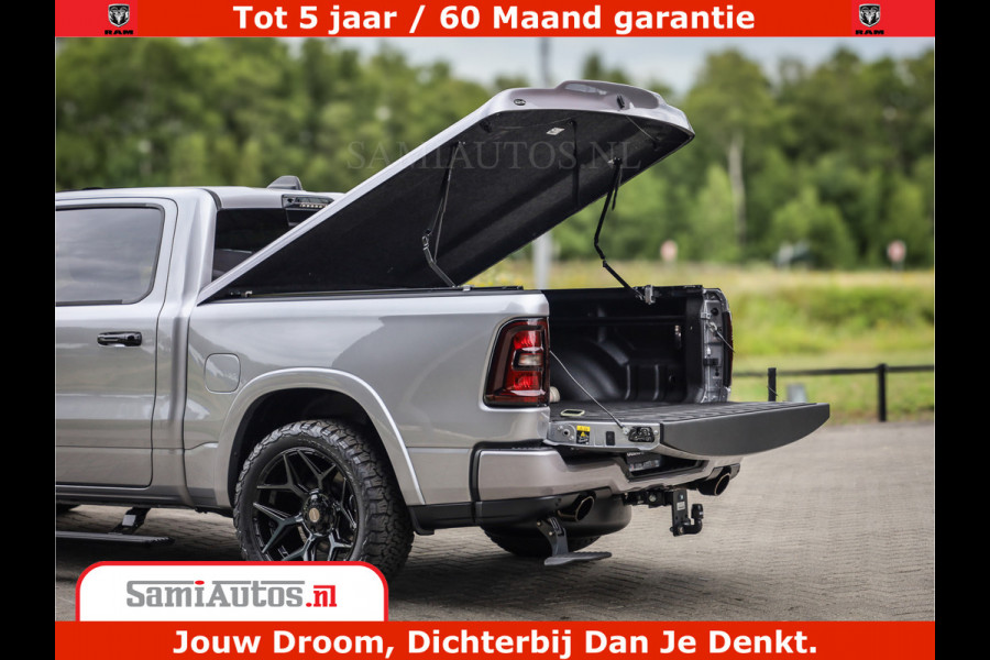 Dodge Ram 1500 Night Premium | Full Option | De Meest Luxe Pick-Up in zijn Klasse | Comfortabele Dubbele Cabine met Royale 5 Zitplaatsen | BPM vrij | Nu Leverbaar uit Voorraad | Voorraad Nr 2215 - 4984