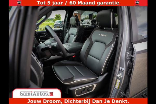 Dodge Ram 1500 Night Premium | Full Option | De Meest Luxe Pick-Up in zijn Klasse | Comfortabele Dubbele Cabine met Royale 5 Zitplaatsen | BPM vrij | Nu Leverbaar uit Voorraad | Voorraad Nr 2215 - 4984