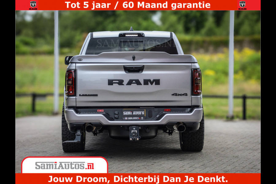Dodge Ram 1500 Night Premium | Full Option | De Meest Luxe Pick-Up in zijn Klasse | Comfortabele Dubbele Cabine met Royale 5 Zitplaatsen | BPM vrij | Nu Leverbaar uit Voorraad | Voorraad Nr 2215 - 4984