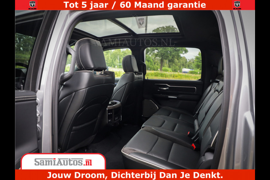 Dodge Ram 1500 Night Premium | Full Option | De Meest Luxe Pick-Up in zijn Klasse | Comfortabele Dubbele Cabine met Royale 5 Zitplaatsen | BPM vrij | Nu Leverbaar uit Voorraad | Voorraad Nr 2215 - 4984