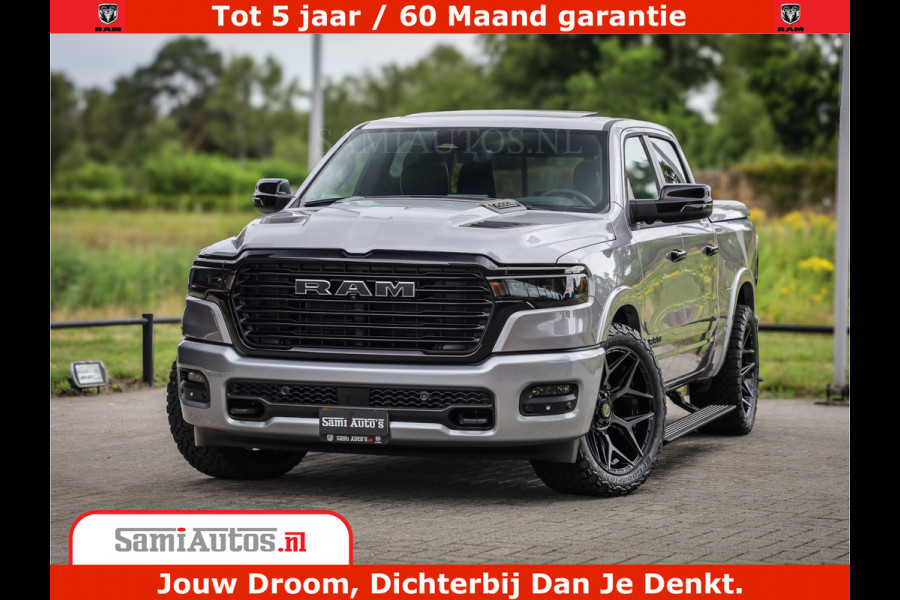 Dodge Ram 1500 Night Premium | Full Option | De Meest Luxe Pick-Up in zijn Klasse | Comfortabele Dubbele Cabine met Royale 5 Zitplaatsen | BPM vrij | Nu Leverbaar uit Voorraad | Voorraad Nr 2215 - 4984