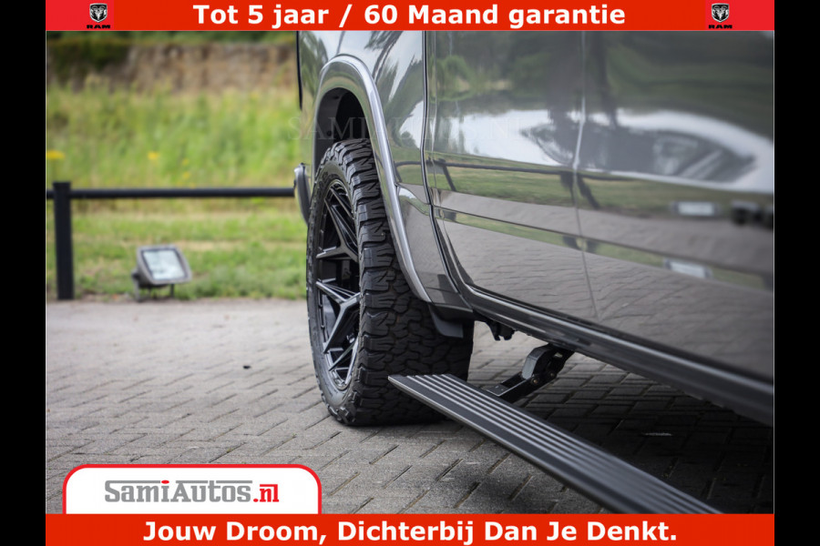 Dodge Ram 1500 Night Premium | Full Option | De Meest Luxe Pick-Up in zijn Klasse | Comfortabele Dubbele Cabine met Royale 5 Zitplaatsen | BPM vrij | Nu Leverbaar uit Voorraad | Voorraad Nr 2215 - 4984