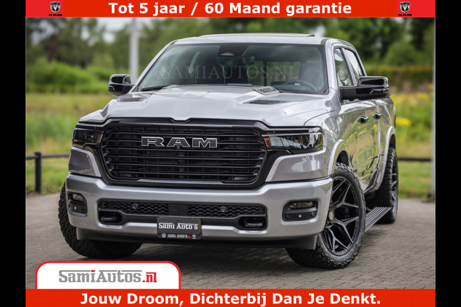 Dodge Ram 1500 Night Premium | Full Option | De Meest Luxe Pick-Up in zijn Klasse | Comfortabele Dubbele Cabine met Royale 5 Zitplaatsen | BPM vrij | Nu Leverbaar uit Voorraad | Voorraad Nr 2215 - 4984
